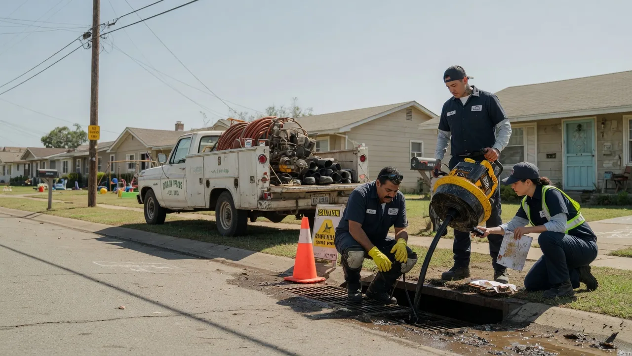 Drain Cleaning in Woodbury, NJ near me